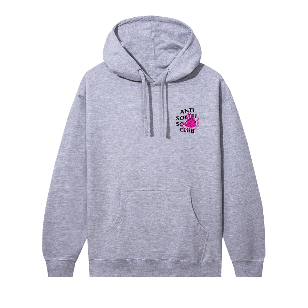 Anti Social Social Club Spray Pullover Grey Heather