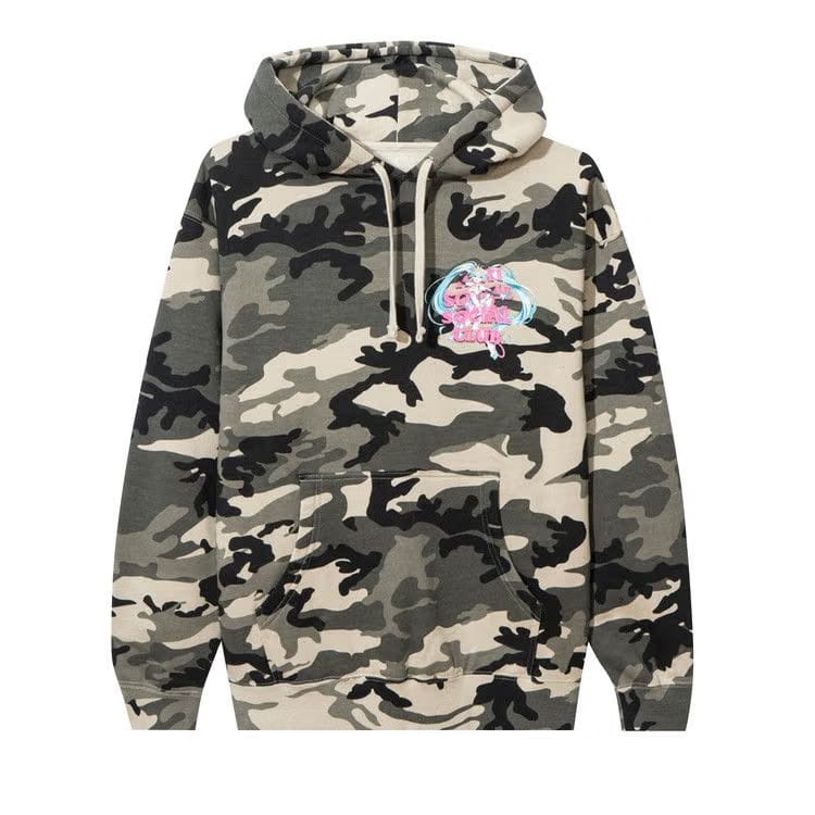 Anti Social Social Club x Good Smile Racing Hatsune Miku Hoodie Camo