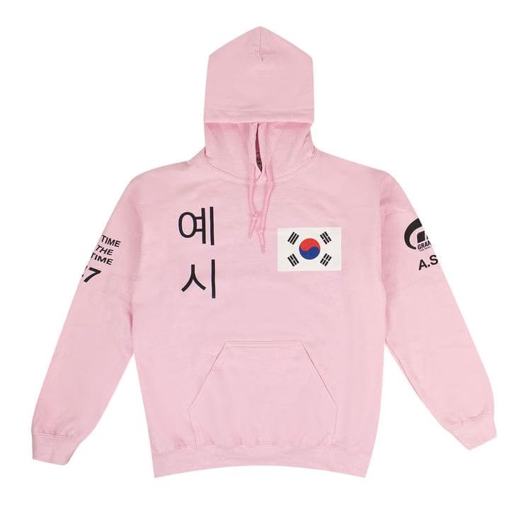 Anti Social Social Club x Gran Turismo Hoodie Pink