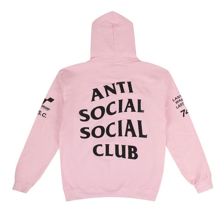 Anti Social Social Club x Gran Turismo Hoodie Pink