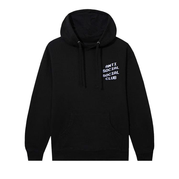 Anti Social Social Club x Pac Man Pixel Hoodie Black