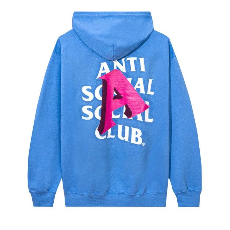 Anti Social Social Club A Is For Zip Hoodie Blue