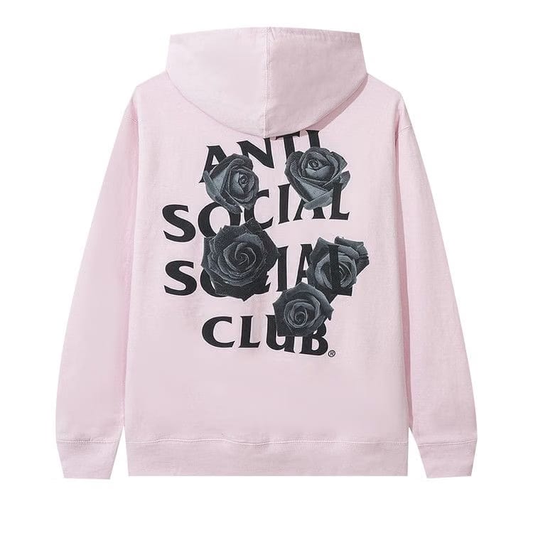 Anti Social Social Club Bat Emoji Hoodie Pink