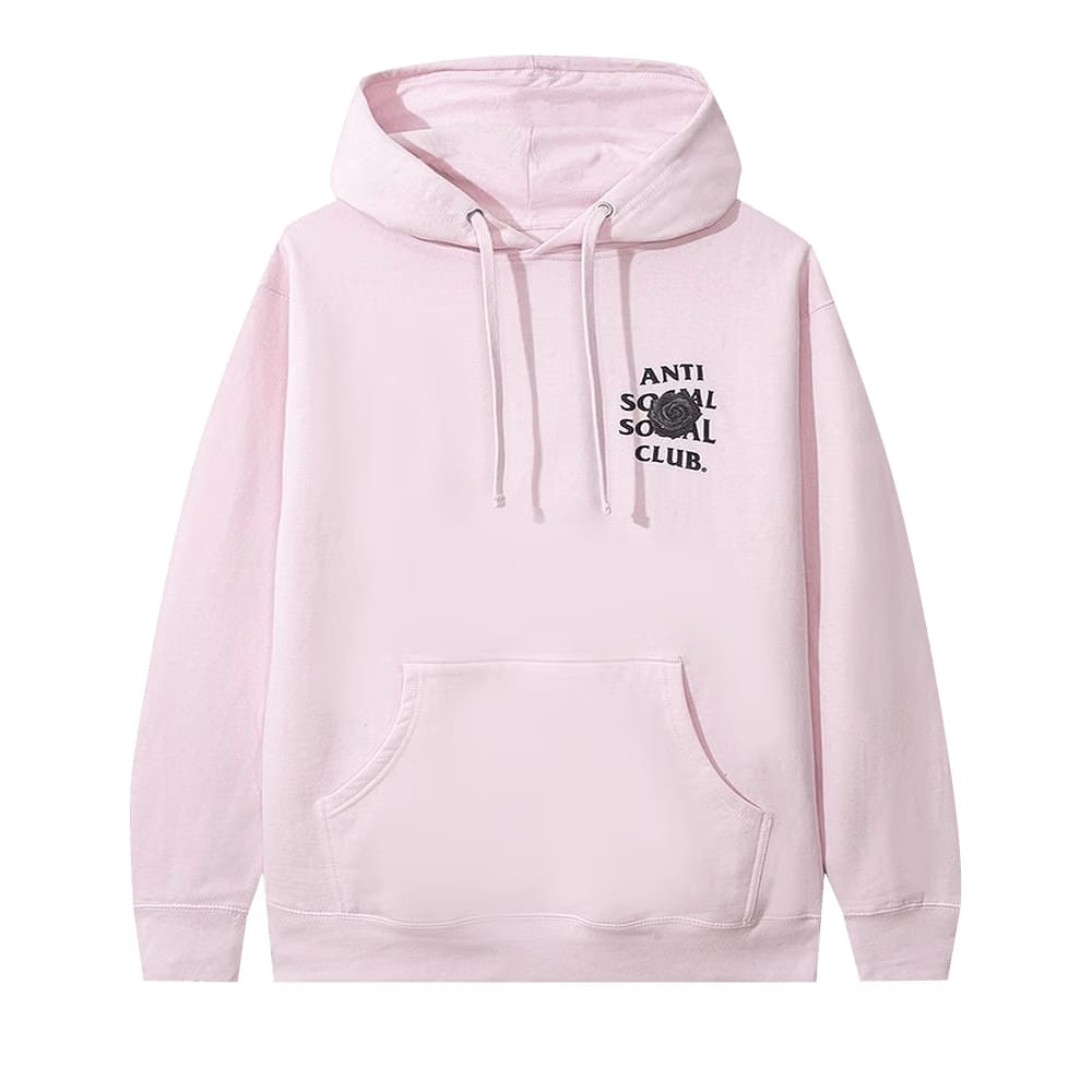 Anti Social Social Club Bat Emoji Hoodie Pink