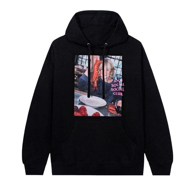 Anti Social Social Club x Martha Stewart Lobster Hoodie Black