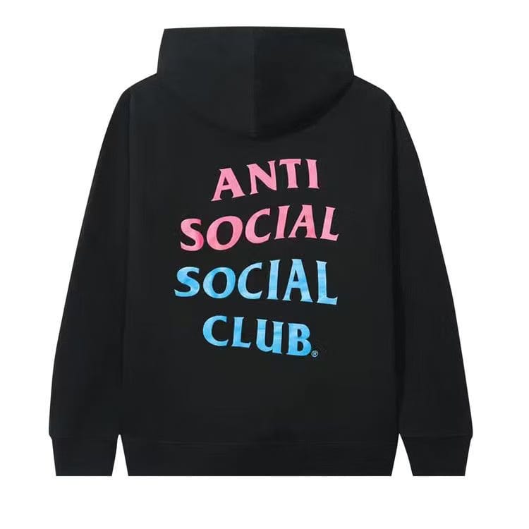 Anti Social Social Club Popcorn Hoodie Black