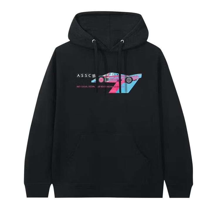 Anti Social Social Club Popcorn Hoodie Black