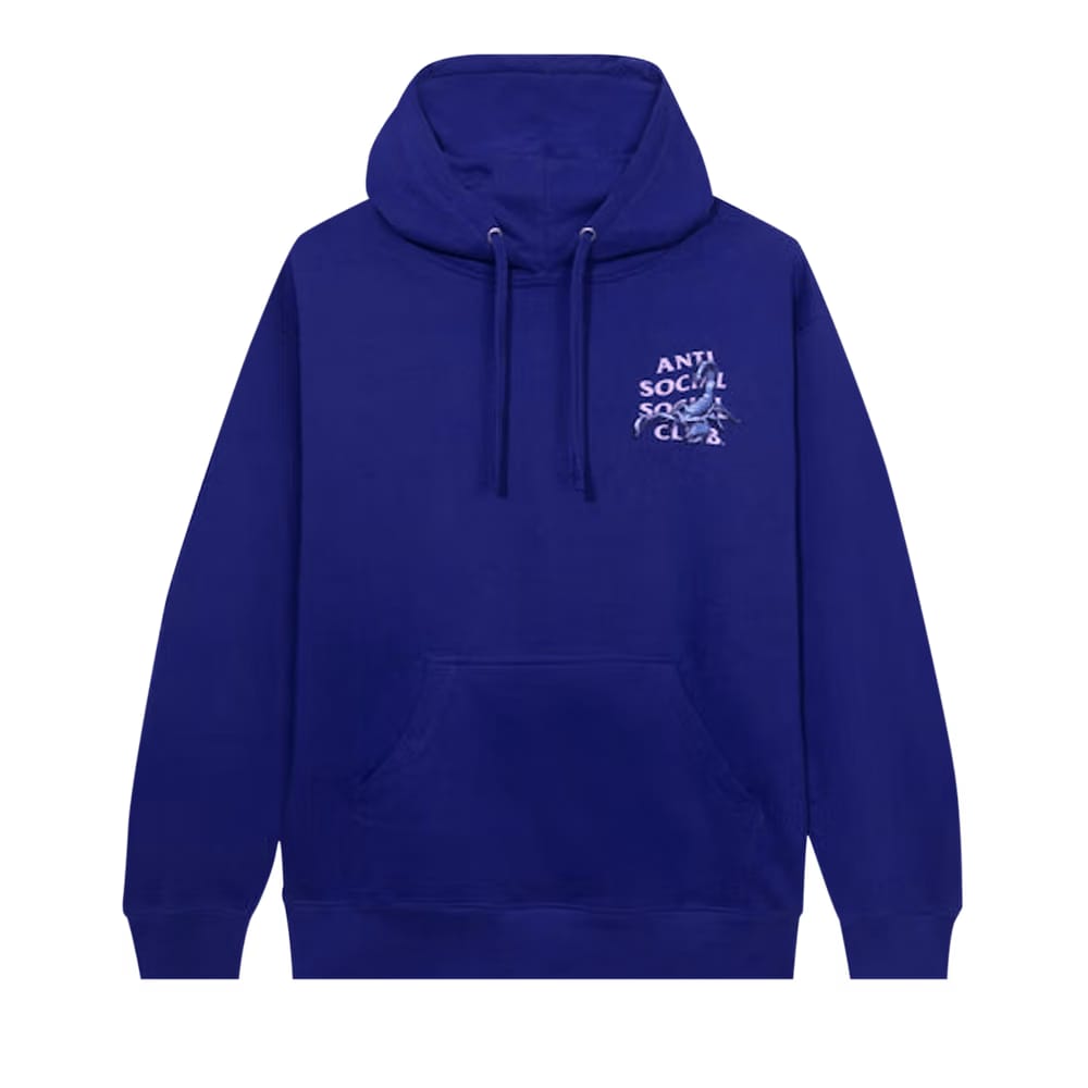 Anti Social Social Club Moodsting Purple Hoodie Purple