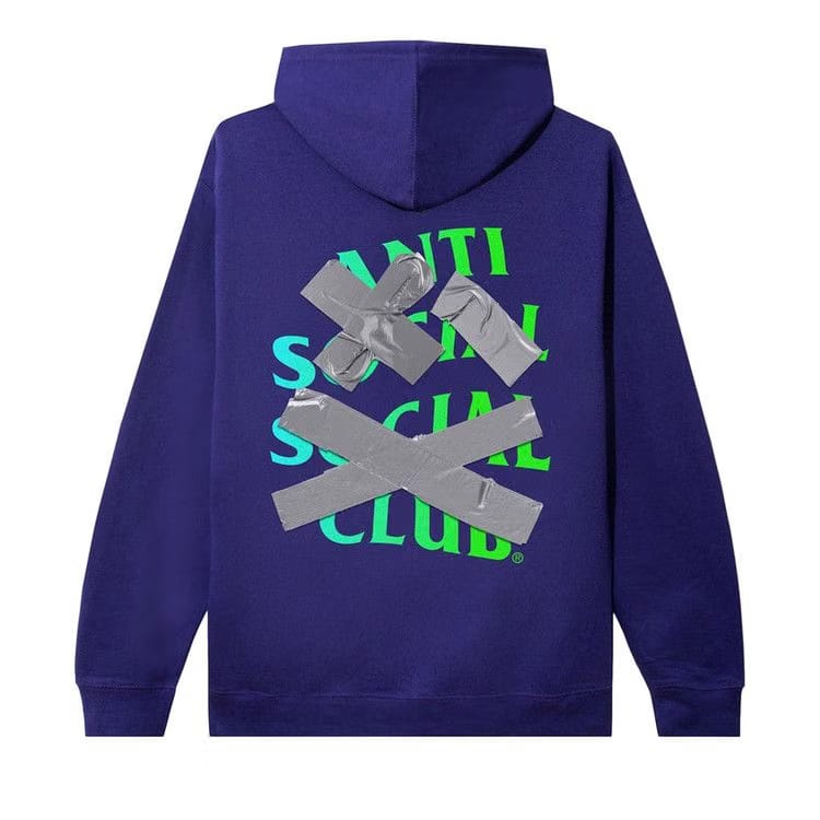 Anti Social Social Club Cancelled (Again) Hoodie Purple