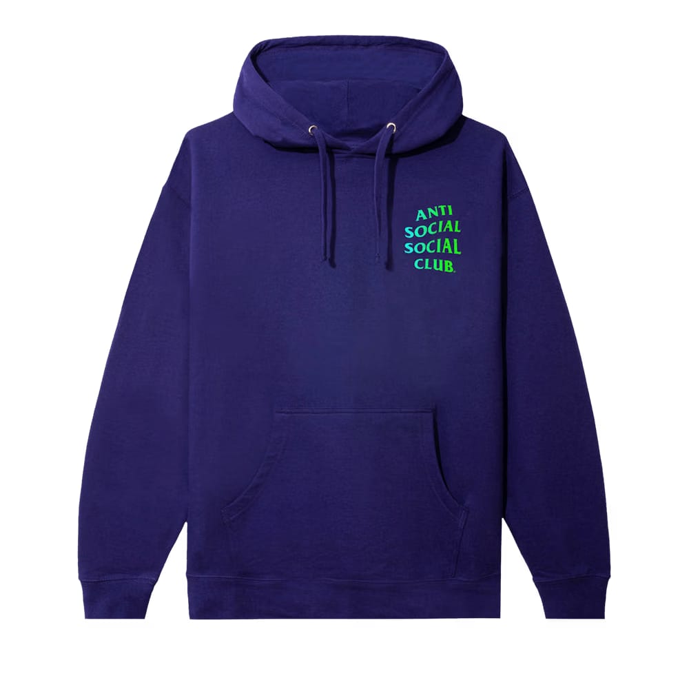 Anti Social Social Club Cancelled (Again) Hoodie Purple