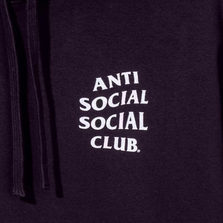 Anti Social Social Club Mind Games Nailhead Hoodie Plum