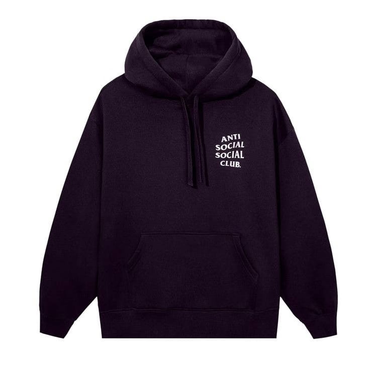 Anti Social Social Club Mind Games Nailhead Hoodie Plum