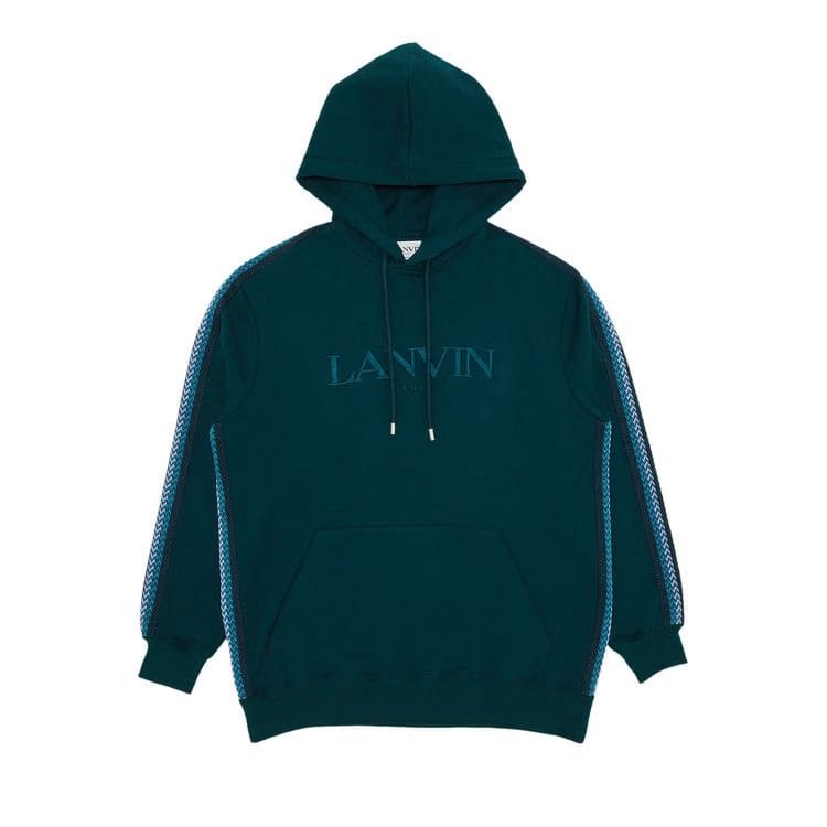 Lanvin Side Curb Oversized Hoodie Dragon