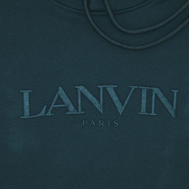 Lanvin Side Curb Oversized Hoodie Dragon