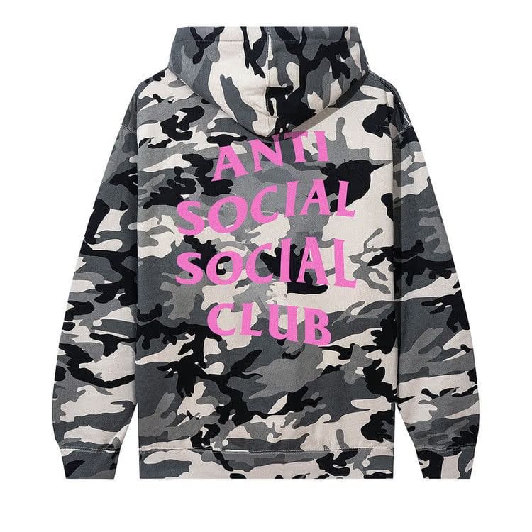 Anti Social Social Club Not Guildan Hoodie Snow Camo