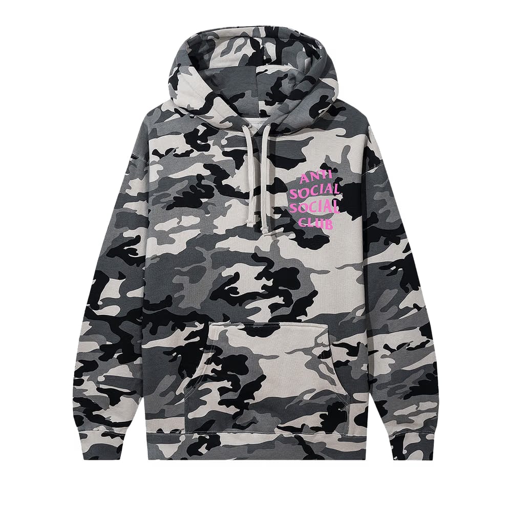 Anti Social Social Club Not Guildan Hoodie Snow Camo