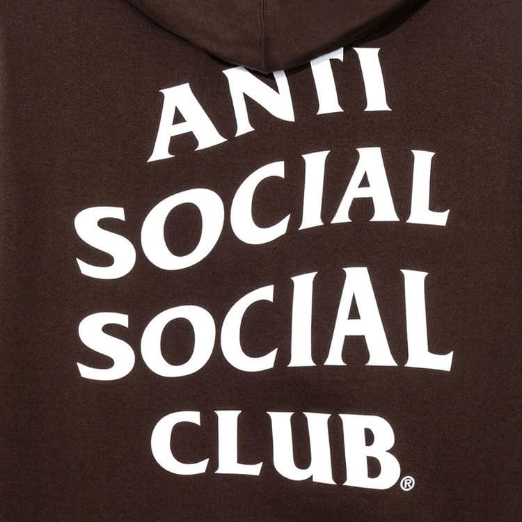 Anti Social Social Club Mind Games Hoodie Brown