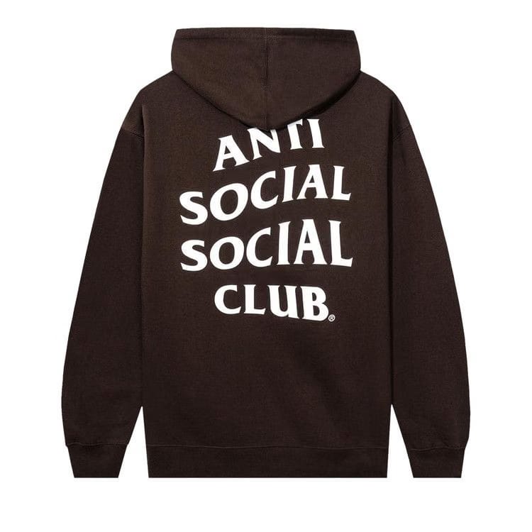 Anti Social Social Club Mind Games Hoodie Brown