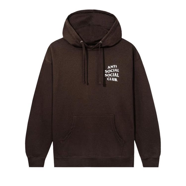 Anti Social Social Club Mind Games Hoodie Brown