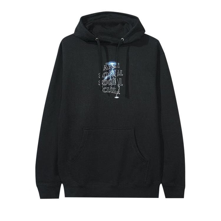 Anti Social Social Club Twister Hoodie Black