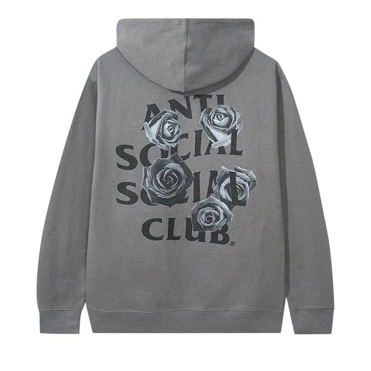 Anti Social Social Club Bat Emoji Hoodie Charcoal
