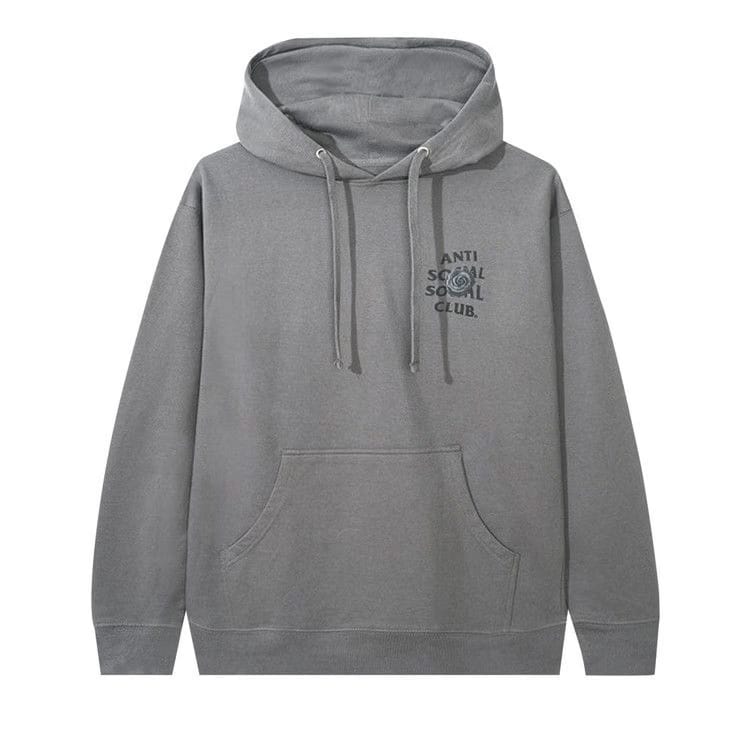 Anti Social Social Club Bat Emoji Hoodie Charcoal