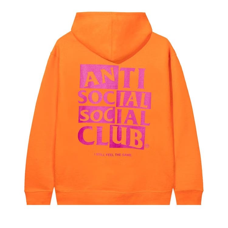 Anti Social Social Club Muted Hoodie Orange