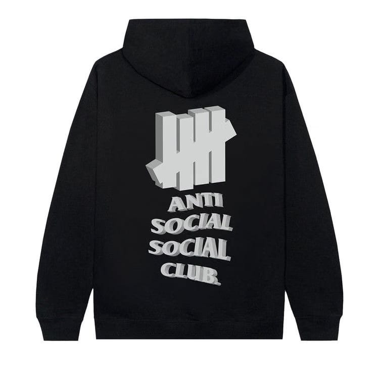 Anti Social Social Club 1st And La Brea Hoodie Black