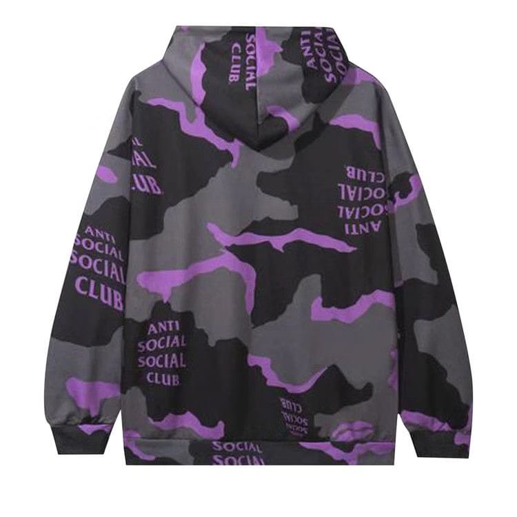 Anti Social Social Club Cotton Candy Hoodie Black Camo