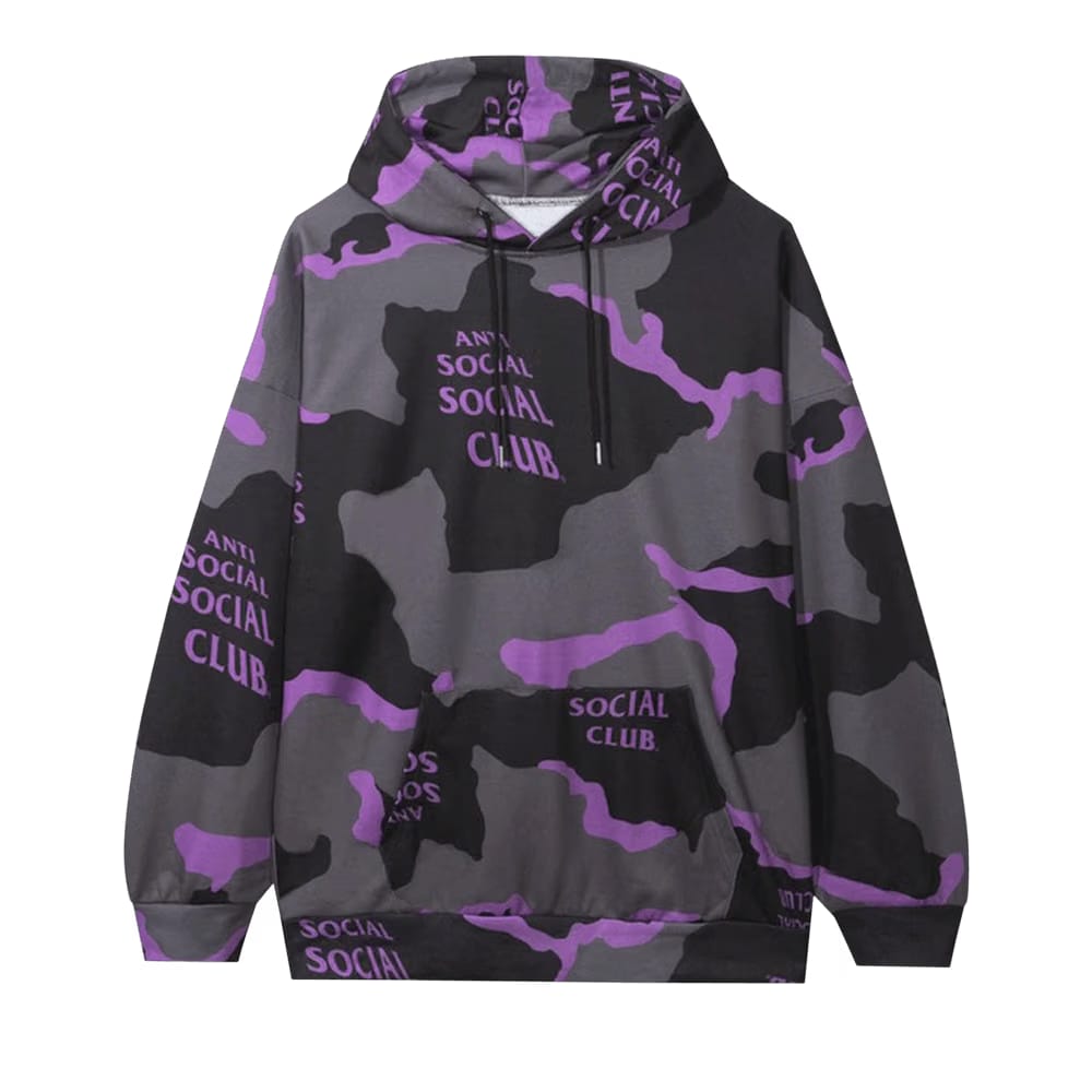 Anti Social Social Club Cotton Candy Hoodie Black Camo