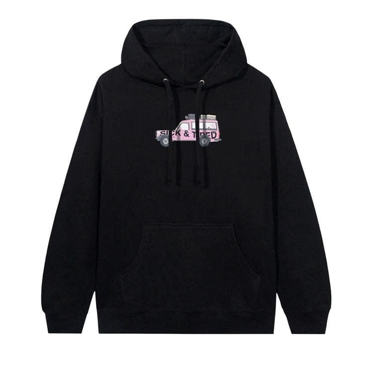 Anti Social Social Club Everyone In LA Hoodie Black