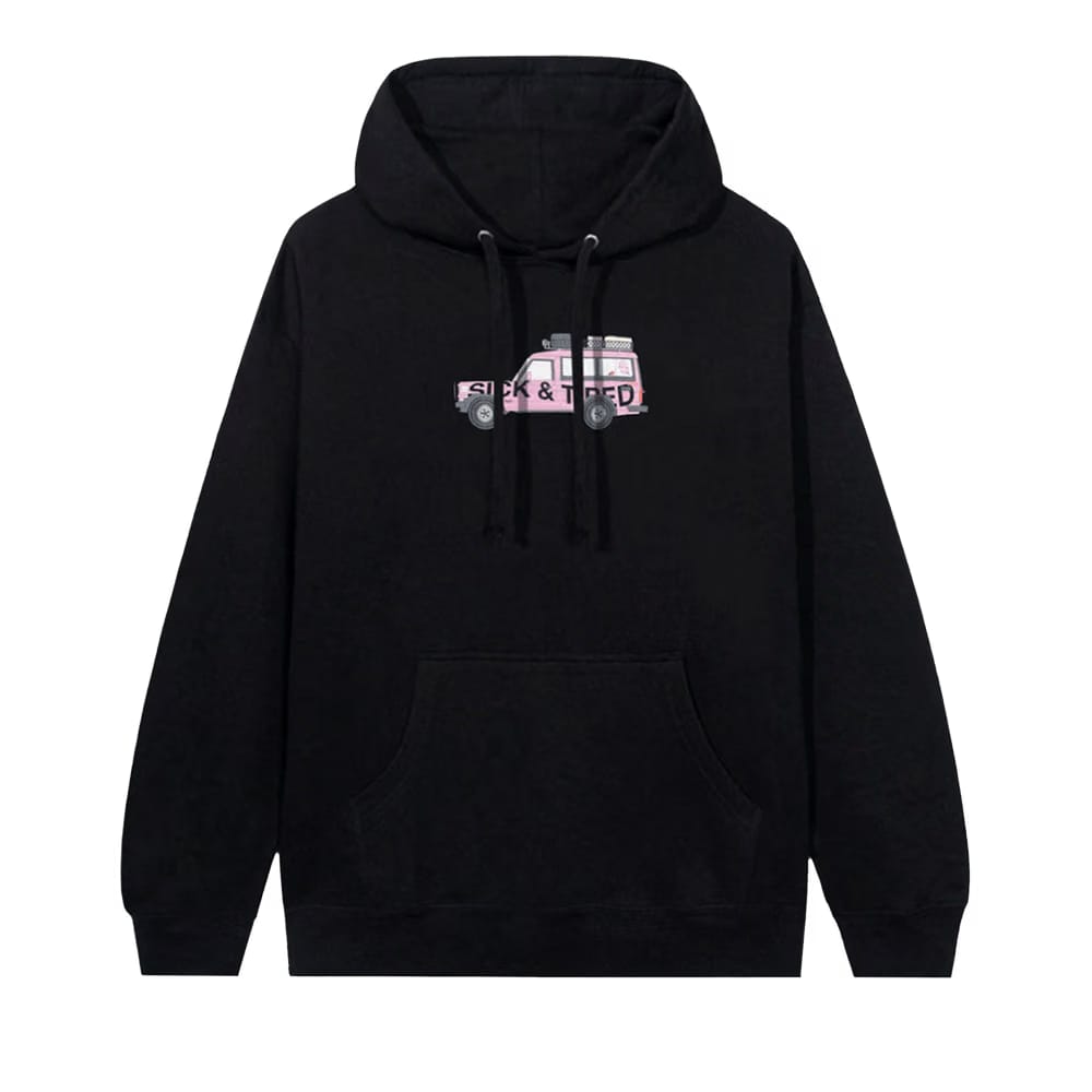Anti Social Social Club Everyone In LA Hoodie Black