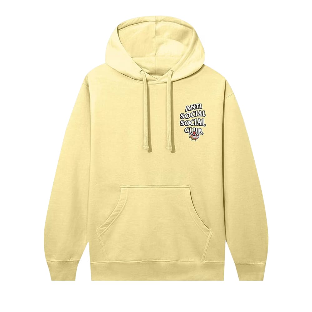 Anti Social Social Club x Nascar Motorsport Hoodie Yellow