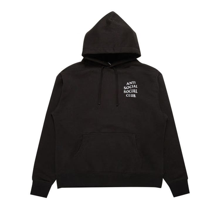 Anti Social Social Club Mind Games Rhinestone Hoodie Black