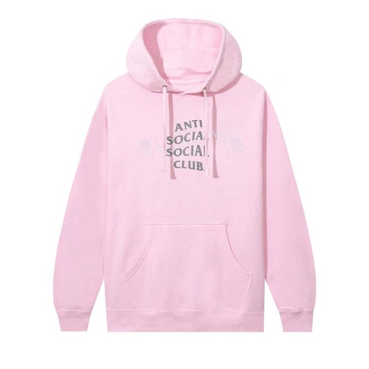 Anti Social Social Club x Mastermind Mind Hoodie Light Pink