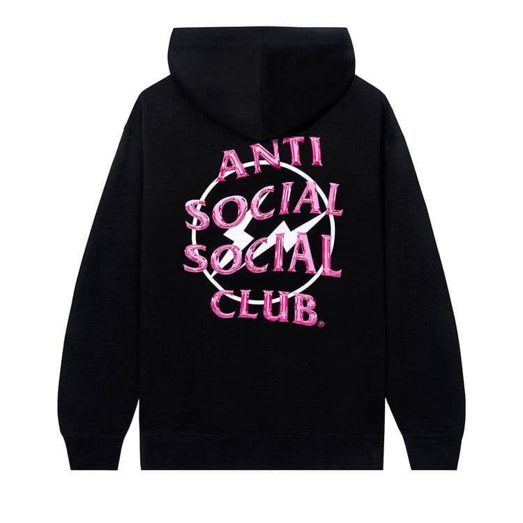 Anti Social Social Club x Fragment Precious Petals Hoodie Black/Pink