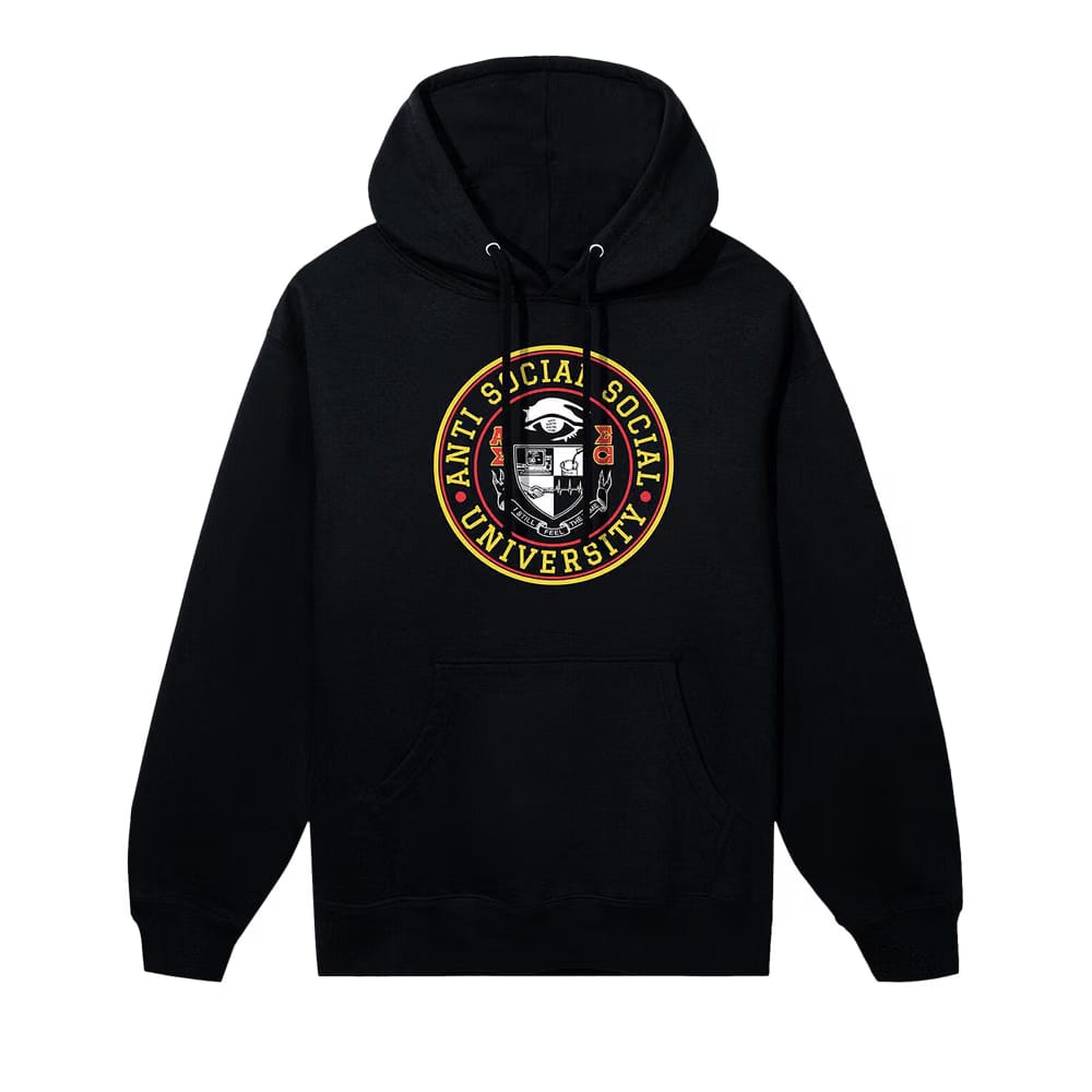 Anti Social Social Club Lurkin' Hoodie Black