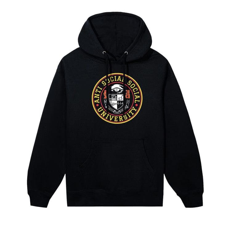 Anti Social Social Club Lurkin' Hoodie Black