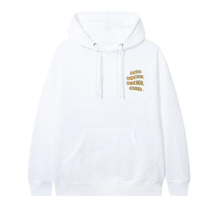 Anti Social Social Club Stir Crazy Hoodie White