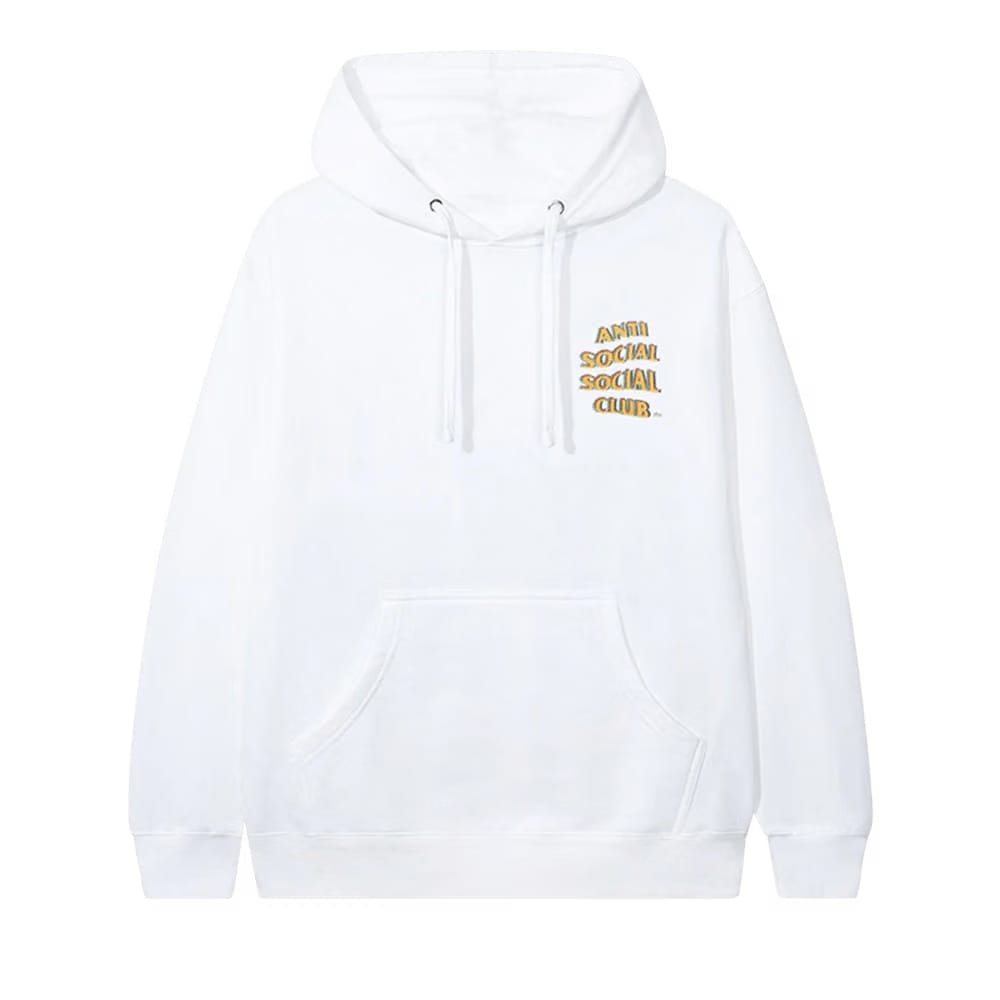 Anti Social Social Club Stir Crazy Hoodie White