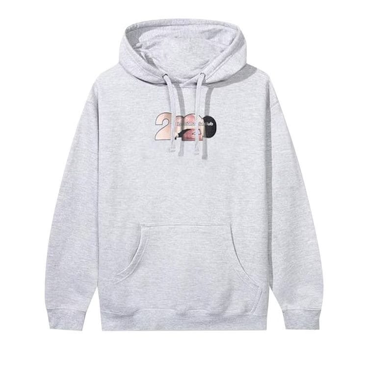 Anti Social Social Club Mouthful Hoodie Grey