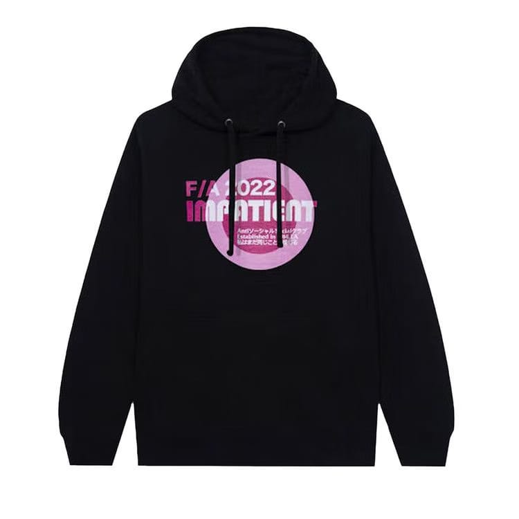 Anti Social Social Club Impatient Hoodie Black