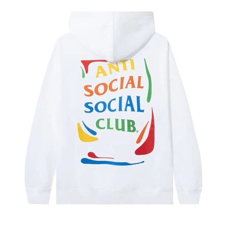 Anti Social Social Club See Me Now Hoodie White
