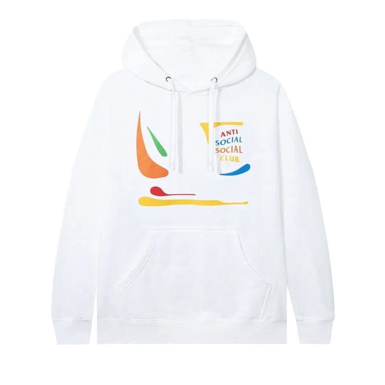 Anti Social Social Club See Me Now Hoodie White