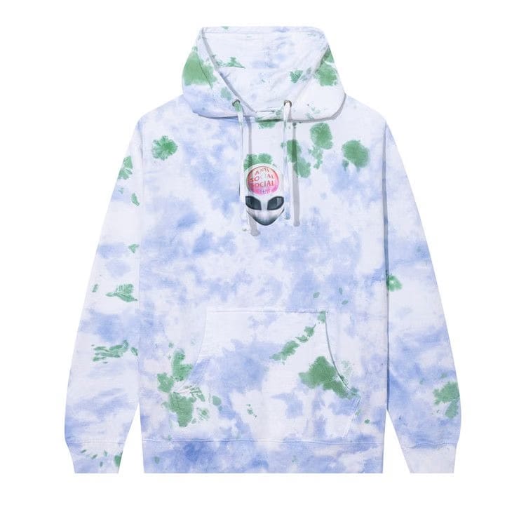 Anti Social Social Club Beyond/Be Good Tie Dye Hoodie White