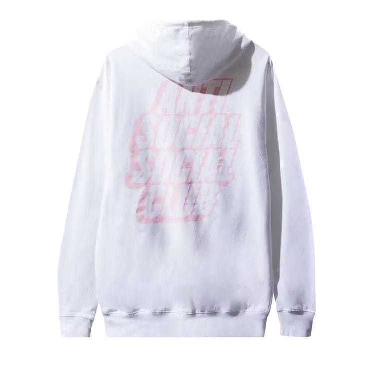 Anti Social Social Club Blocked Hoodie White/Pink