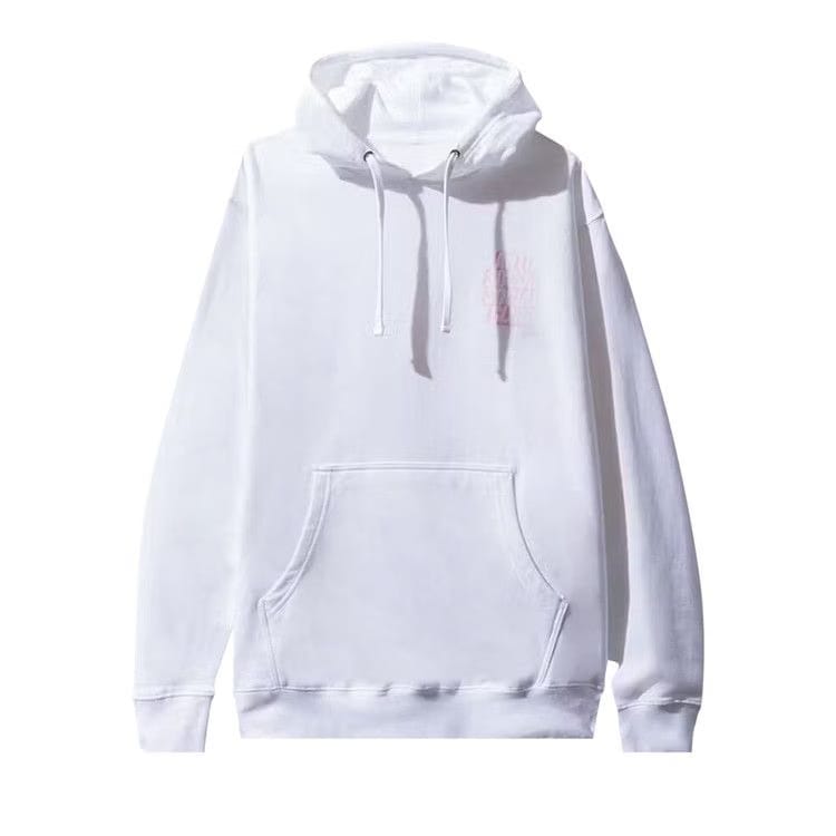 Anti Social Social Club Blocked Hoodie White/Pink
