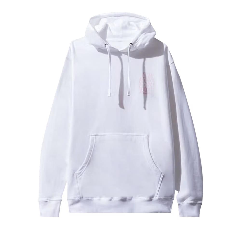 Anti Social Social Club Blocked Hoodie White/Pink