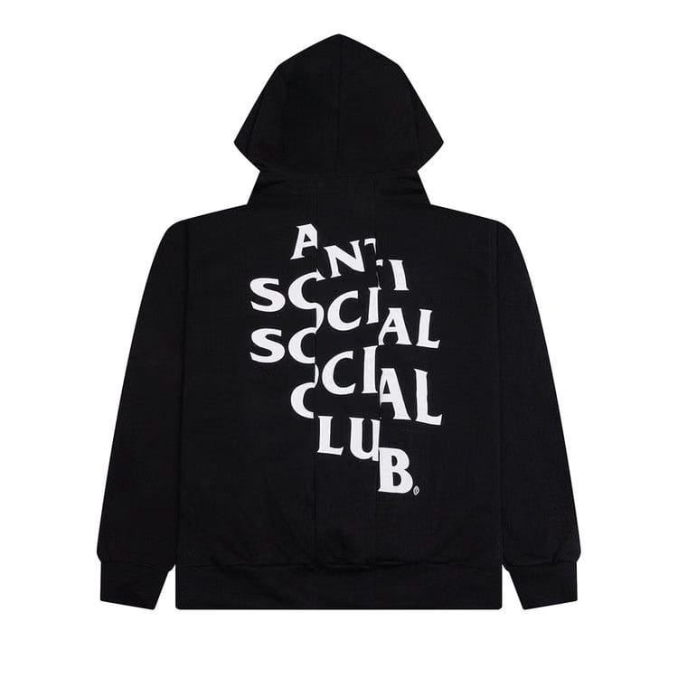 Anti Social Social Club Sliced Mind Games Hoodie Black