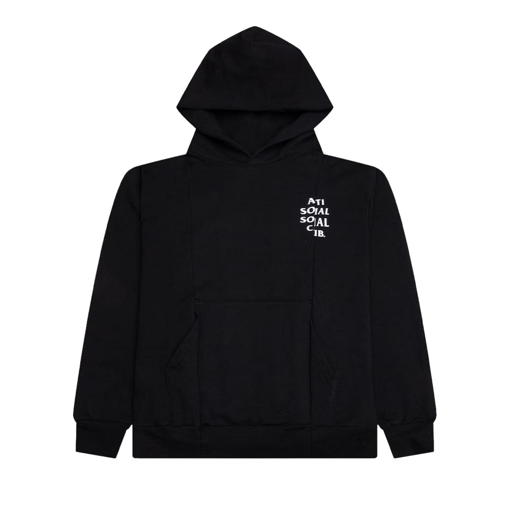 Anti Social Social Club Sliced Mind Games Hoodie Black